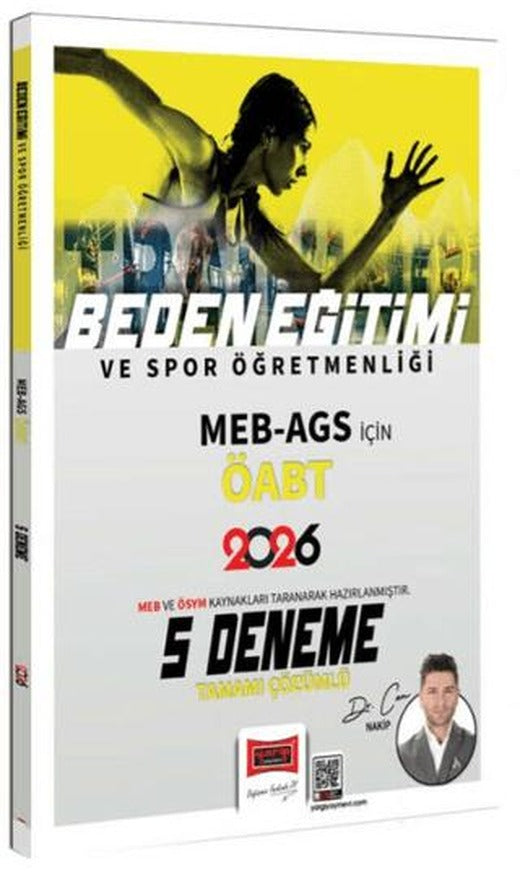 2026 ÖABT MEB-AGS Beden Eğitimi ve Spor Öğretmenliği Tamamı Çözümlü 5 Deneme | Yargı Yayınevi (Ciltsiz)