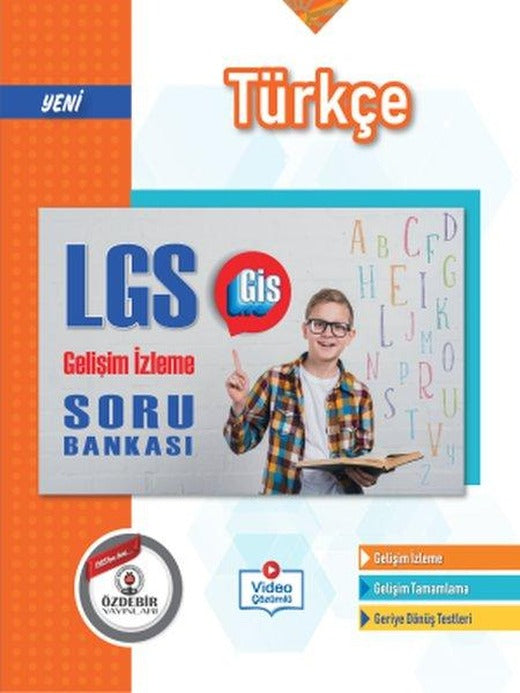 8. Sınıf Türkçe LGS Gelişim İzleme Soru Bankası | Özdebir Yayınları (İnce Kapak)