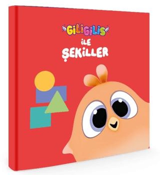 Giligilis ile Şekiller - Eğitici Mini Karton Kitap Serisi | Artenino Yayıncılık (Ciltsiz)