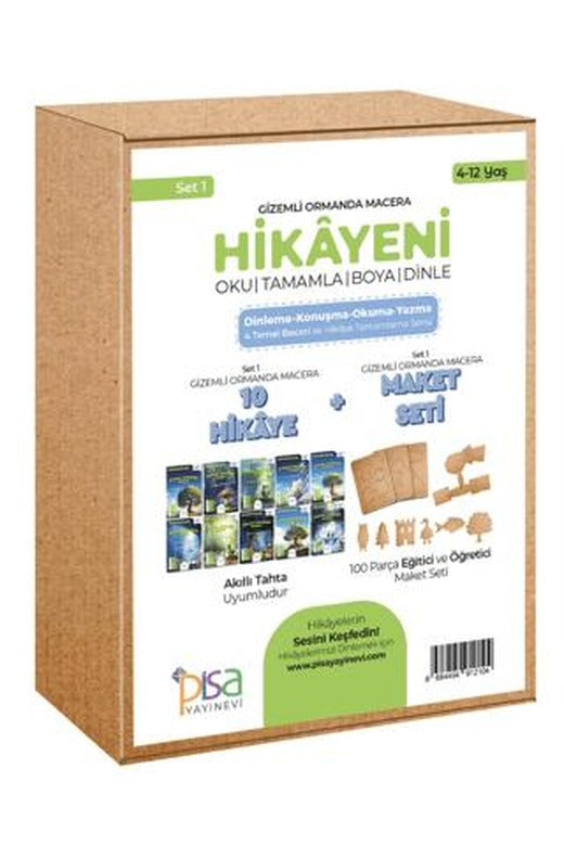Gizemli Ormanda Macera Hikaye Seti 1 | Pisa Yayınevi (Ciltsiz)