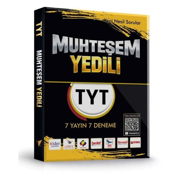 Muhteşem Yedili TYT - 7 Yayın 7 Deneme | Hedef Yayınları (İnce Kapak)