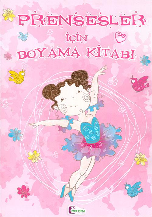 Prensesler için Boyama Kitabı - Mor Elma Yayıncılık