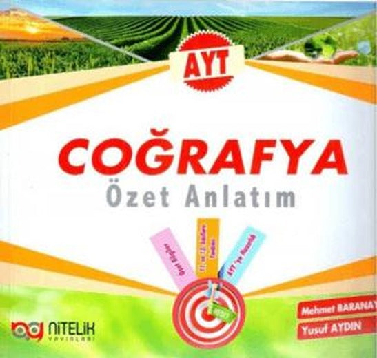 AYT Coğrafya Özet Anlatım | Nitelik Yayınları (Ciltsiz)