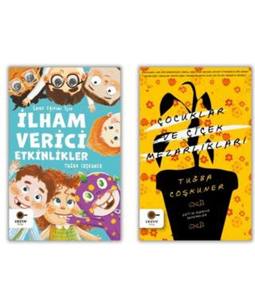 Öğretmenler İçin Set - Çocuk Eğitimi İçin İlham Verici Etkinlikler / Çocuklar ve Çiçek Mezarlıkları | Cezve Kitap (Ciltsiz)