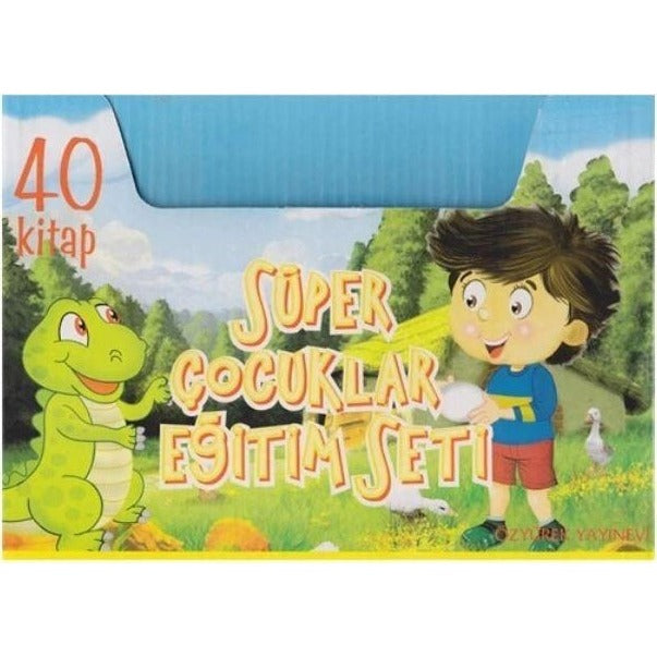 Süper Çocuklar Eğitim Seti (40 Kitap Takım)