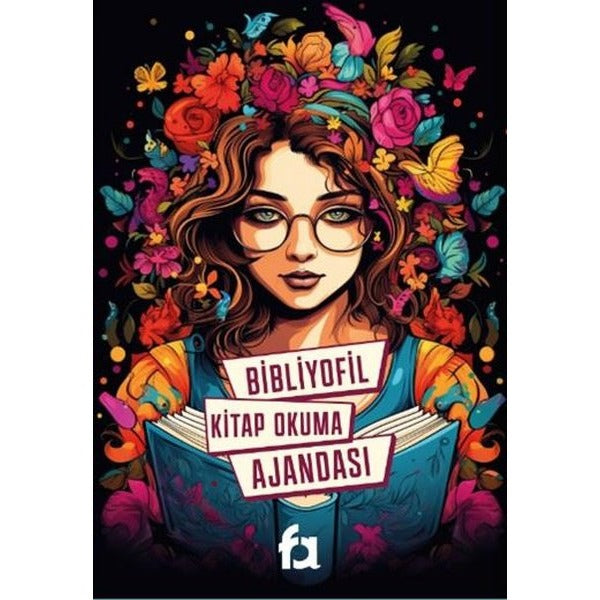 Bibliyofil Kitap Okuma Ajandası Çiçek Kız | Fa Yayınları (Ciltsiz)