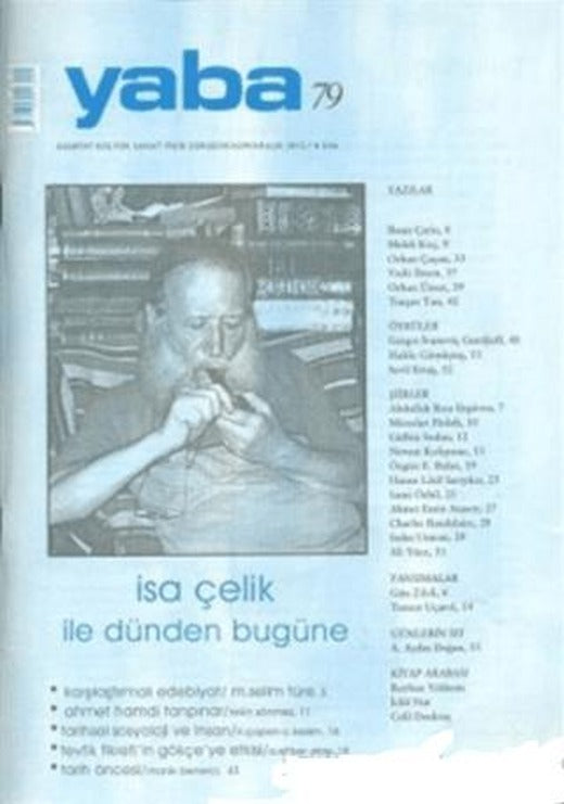 Yaba Edebiyat Dergisi Sayı: 79 | Yaba Dergisi Yayınları (Ciltsiz)