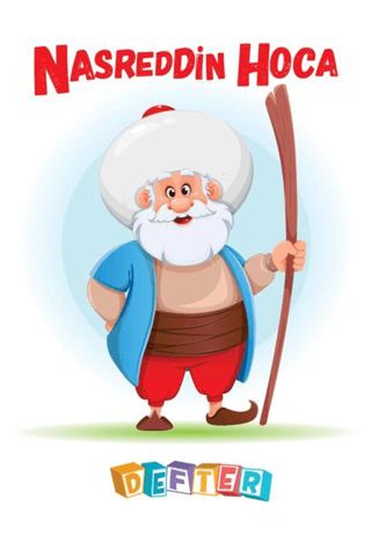 Nasreddin Hoca - 1 Çizgili Defter | Mor Kelebek