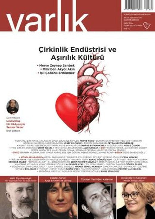 Varlık Edebiyat ve Kültür Dergisi Sayı: 1405 Ekim 2024 | Varlık Dergisi Yayınları (Ciltsiz)