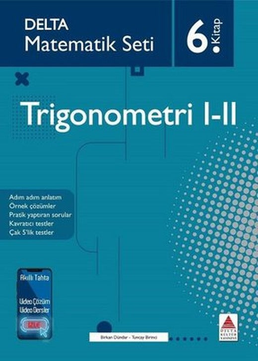 Matematik Seti 6.Kitap - Trigonometri 1-2 | Delta Kültür-Eğitim (İnce Kapak)