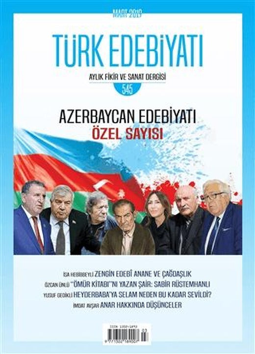 Türk Edebiyatı Dergisi Sayı: 545 Mart 2019 | Türk Edebiyatı Dergisi (Ciltsiz)