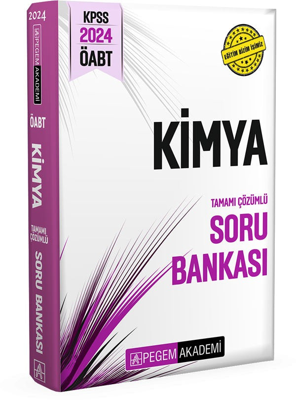2024 KPSS ÖABT Kimya Tamamı Çözümlü Soru Bankası