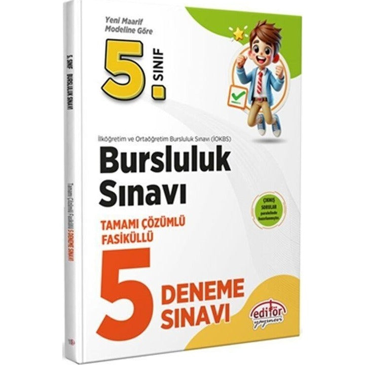 5. Sınıf Bursluluk Sınavı Tamamı Çözümlü 5 Deneme Sınavı
