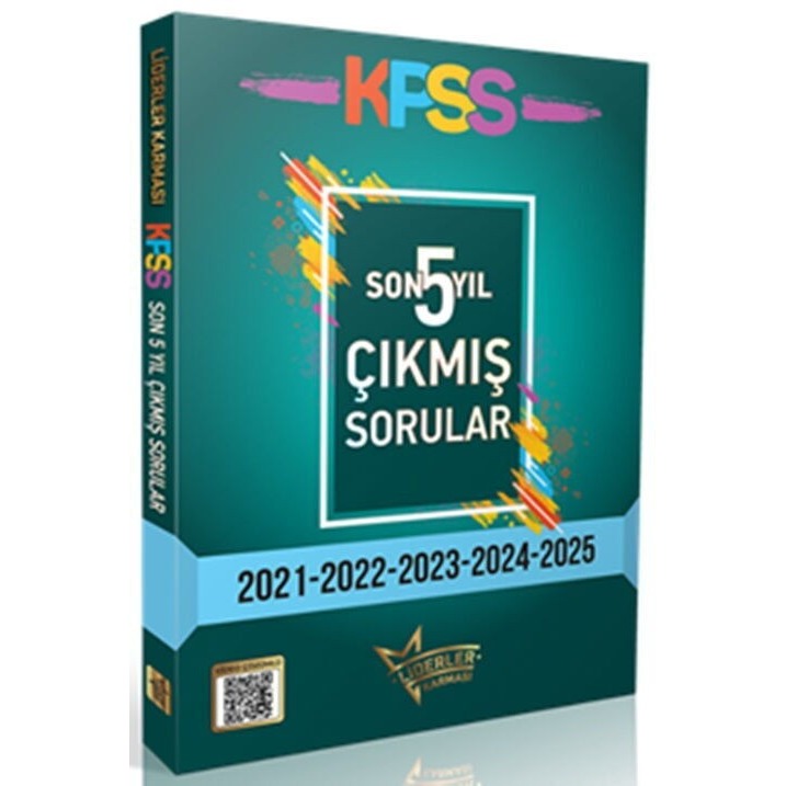 KPSS Son 5 Yıl Çıkmış Sorular (2021-2025) | Liderler Karması Yayınları (Ciltsiz)