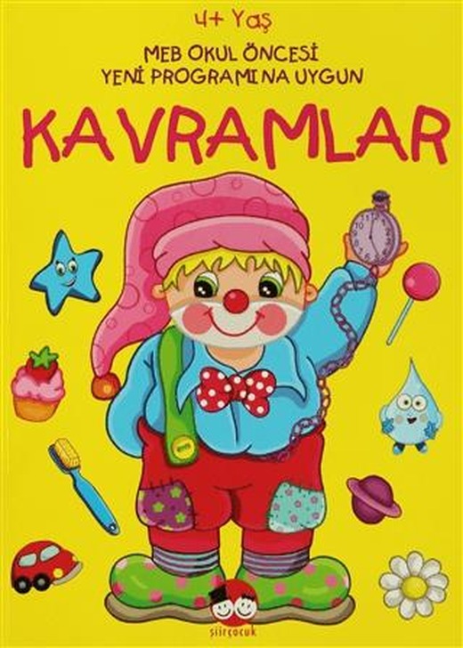 Kavramlarn (4+ Yaş) | Şiir Çocuk Yayın Eğitim (Ciltsiz)