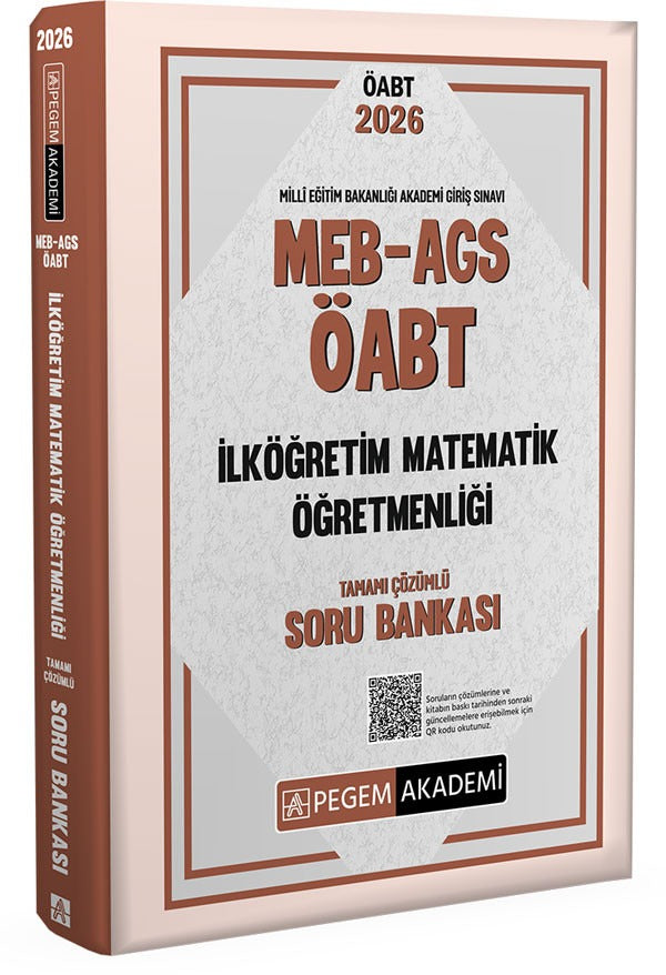 2026 MEB AGS ÖABT İlköğretim Matematik Öğretmenliği Tamamı Çözümlü Soru Bankası