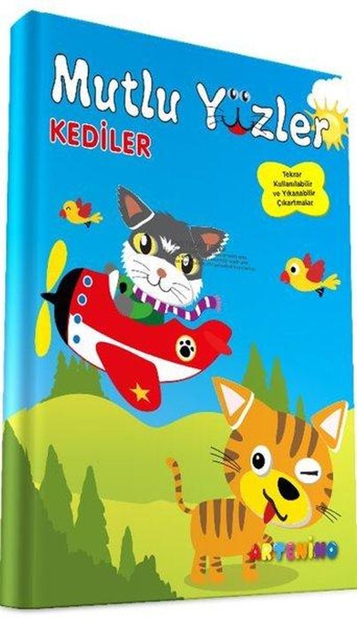 Mutlu Yüzler: Kediler | Artenino Yayıncılık (İnce Kapak)