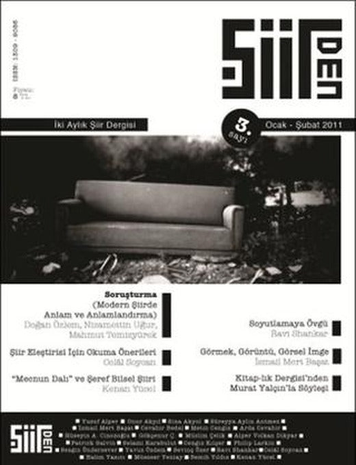 Şiirden İki Aylık Şiir Dergisi Sayı: 3 | Şiirden Yayıncılık (Ciltsiz)