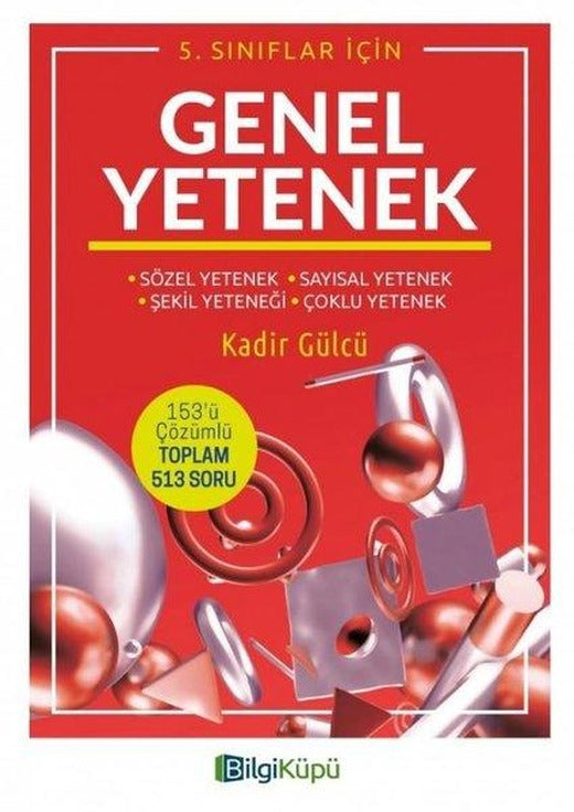 5.Sınıflar İçin Genel Yetenek | Bilgi Küpü (İnce Kapak)