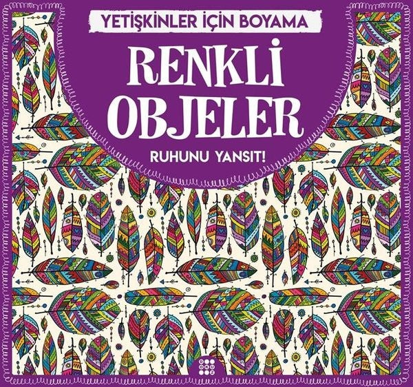 Renkli Objeler-Yetişkinler İçin Boyama | Dokuz Yayınları