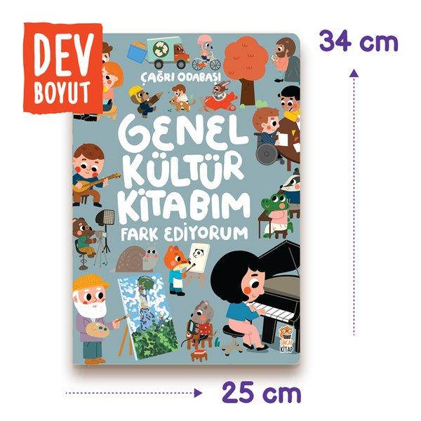Genel Kültür Kitabım - Farkediyorum | Sincap Kitap (İnce Kapak) - Resim 1