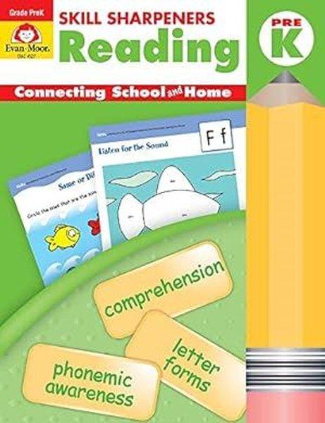 Skıll Sharpeners Readıg Grade Pre-K | Evan-Moor Educational Publishers (İnce Kapak) - Resim 1