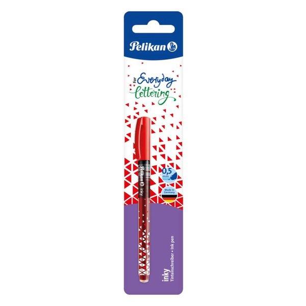 Pelikan İnky Mürekkep Kalemi Blister Kırmızı