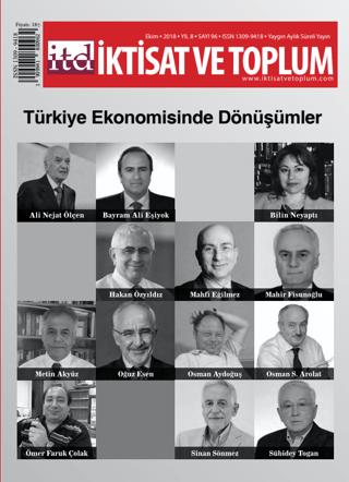 İktisat ve Toplum Dergisi Sayı: 96 Ekim 2018 | İktisat ve Toplum Dergisi (Ciltsiz) - Resim 1
