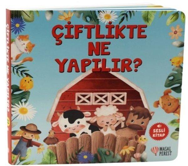 Çiftlikte Ne Yapılır? Sesli Kitap | Masalperest (Ciltli) - Resim 1