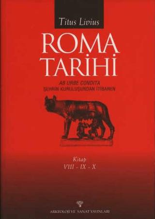 Roma Tarihi VIII-IX-X | Arkeoloji ve Sanat Yayınları (Ciltli) - Resim 1