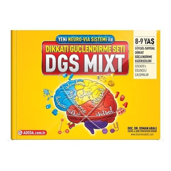 Dikkati Güçlendirme Seti Mixt 8-9 Yaş | Adeda (İnce Kapak) - Resim 1