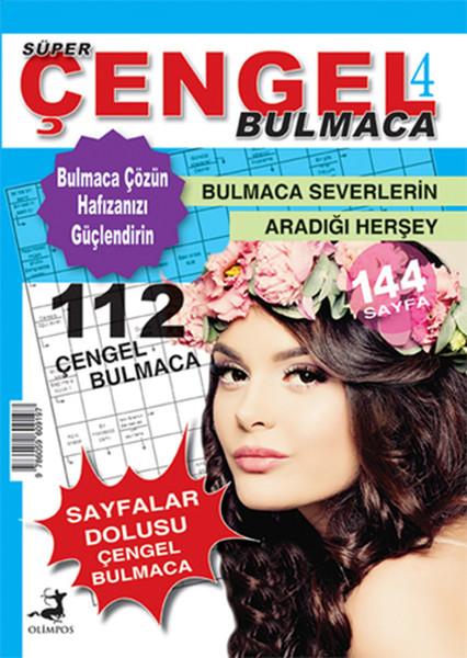 Süper Çengel Bulmaca 4 | Olimpos Yayınları (İnce Kapak) - Resim 1