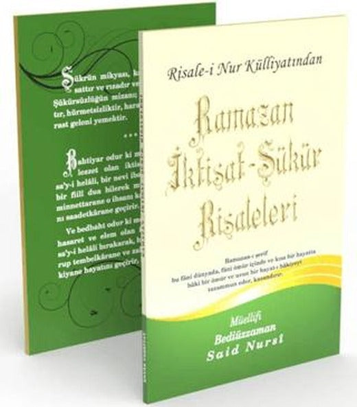 Ramazan-İktisat-Şükür Risaleleri (Büyük Boy) | Envar Neşriyat (Ciltsiz)