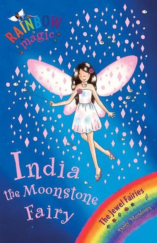 Rainbow Magic: India the Moonstone Fairy: The Jewel Fairies Book 1 | Orchard Books (Ciltsiz)