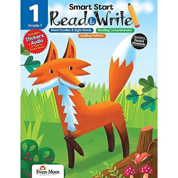 Smart Start Read and Write Workbook, Grade 1 | Evan-Moor Educational Publishers (İnce Kapak)