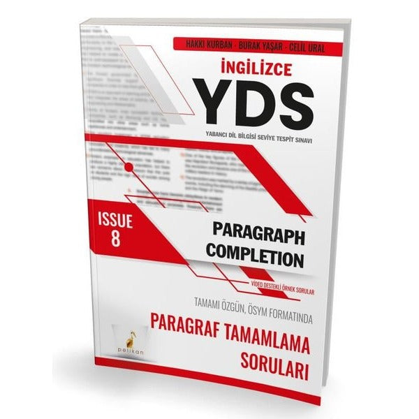 YDS İngilizce Vocabulary and Grammar Issue 8 | Pelikan Yayınları (İnce Kapak)