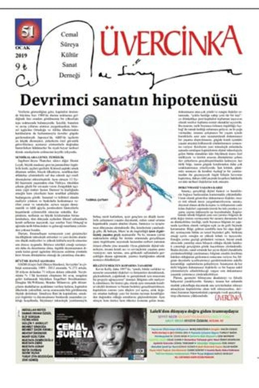 Üvercinka Dergisi Sayı: 51 Ocak 2019 | Üvercinka Dergisi (Ciltsiz)