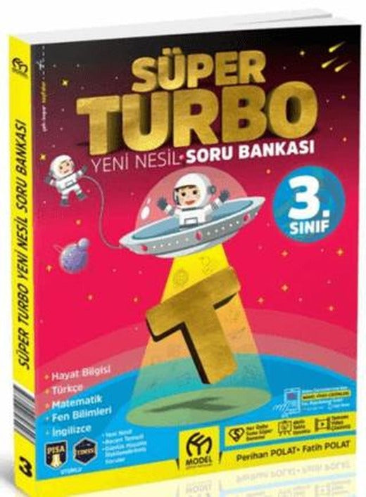 3. Sınıf Süper Turbo Yeni Nesil Soru Bankası | Model Eğitim Yayıncılık (Ciltsiz)
