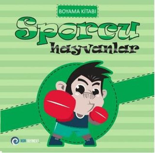 Sporcu Hayvanlar - Boyama Kitabı | NSN Yayınevi (Ciltsiz)