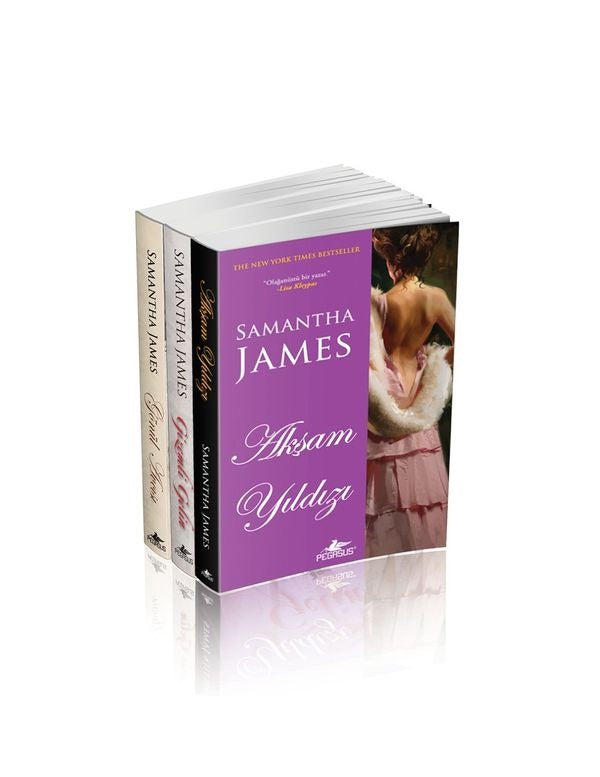 Samantha James Romantik Kitaplar Serisi Takım Set (3 Kitap) | Pegasus Yayınları (Ciltsiz)