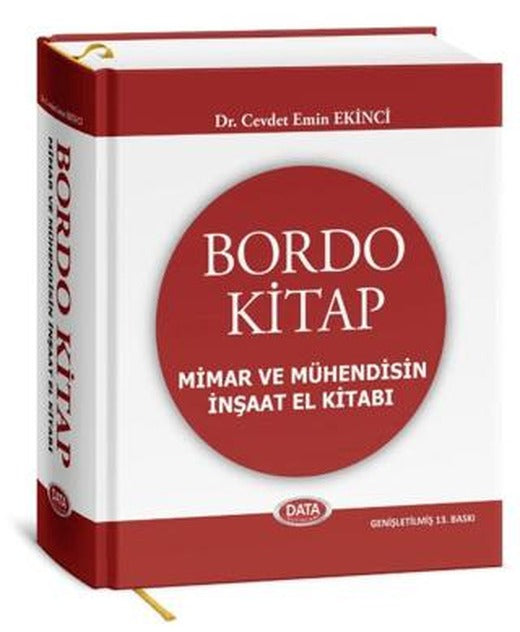Bordo Kitap Mimar ve Mühendisin İnşaat El Kitabı