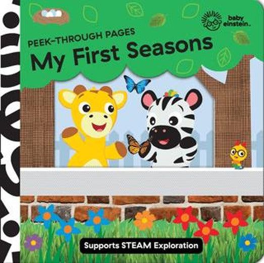 Baby Einstein: Peek Through Pages My First Seasons | Pi Kids (Ciltli)