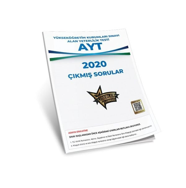 Liderler Karması AYT Çıkmış Sorular 2020 | Liderler Karması Yayınları (Ciltsiz)