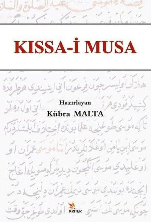 Kıssa-i Musa | Kriter (İnce Kapak)