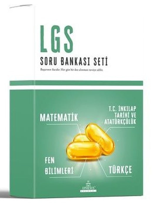 LGS Soru Bankası Seti | Ephesus Akademi (İnce Kapak)