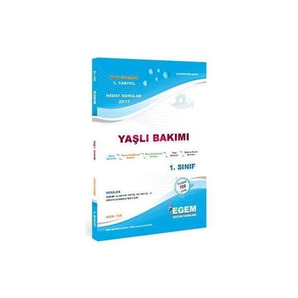 1. Sınıf 1. Yarıyıl Ev İdaresi Yaşlı Bakımı Çocuk Gelişimi Ortak Dersleri Konu Anlatımlı Soru Bankası