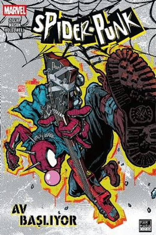 Spider-Punk - Av Başlıyor | Marmara Çizgi (Ciltsiz)