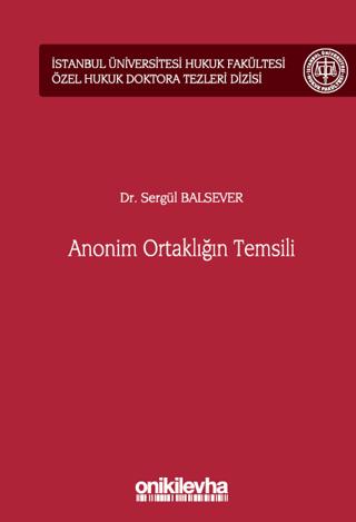 Anonim Ortaklığın Temsili | On İki Levha Yayınları (Ciltli) - Resim 1