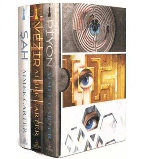 Piyon Vezir Şah Kutulu Seti - 3 Kitap Takım | Ephesus Yayınları (Ciltli)