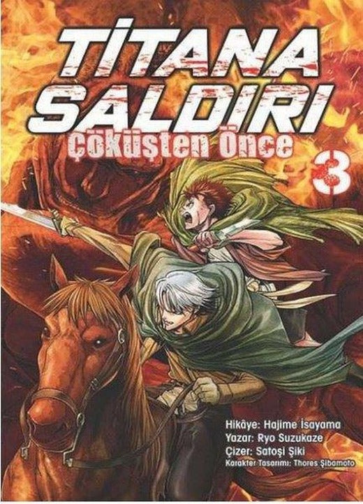 Titana Saldırı: Çöküşten Önce - Cilt 3 | Komik Şeyler (İnce Kapak)